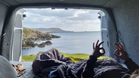 Freddy  – 2 berth campervan to explore Shetland