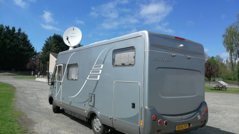 B674sl maxi winter – 2p Hymer integrated from 2006