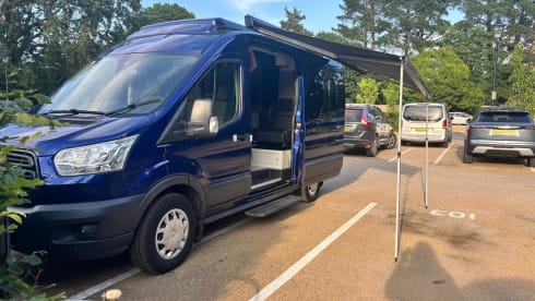 3 berth Ford bus from 2015