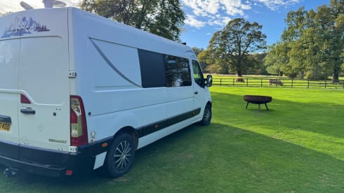 Ronnie  – Renault Master Campervan - Sleeps 5 with optional lean-to inflatable tent