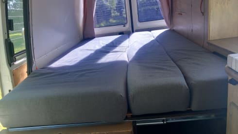 Camping-car VW Transporter T4, diesel.
