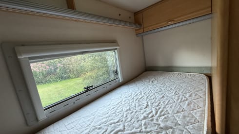 Roby – Our beautiful 3-person Fiat Weinsberg integral camper