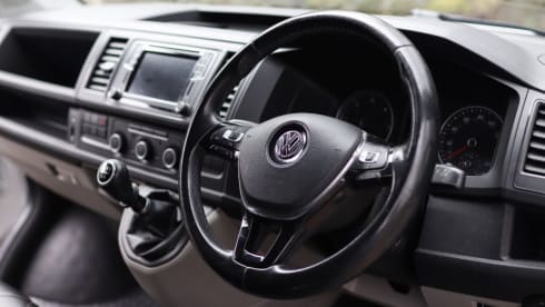 4 berth Volkswagen campervan from 2017