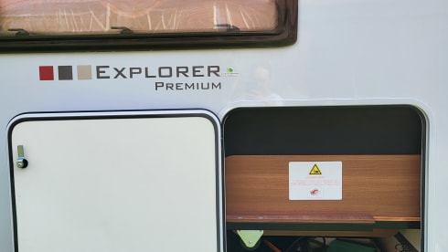 LMC integrated camper with round seating from 2018