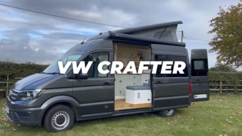 CamperHan  – CamperHan! 2020 VW Crafter, auto, newly converted 4 berth with pop top 