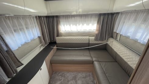 Wohlfühloase Freiheit aushalten, Unterwegs und doch zu Hause  – 3 Zimmer Leiner