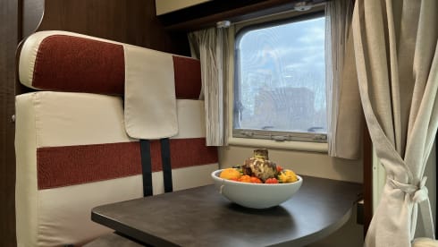 4 person camper (Alcove) l Fiat XGO Dynamic 20 from 2019