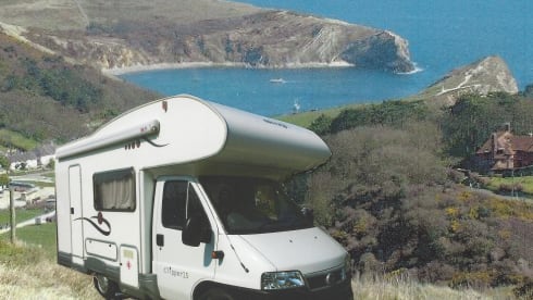 Mel – 5 berth Fiat Family Motorhome  6 seats with belts