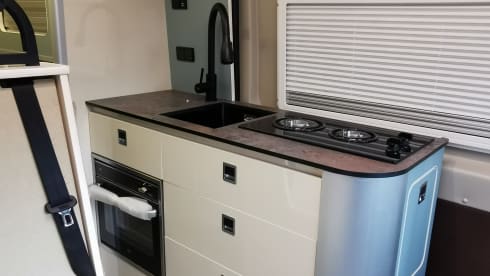 Benny  – High Spec, 2 berth genuine 'OFF GRID' 2016 Peugeot Boxer. 