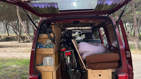 2-person Volkswagen T4 campervan - FOR SALE