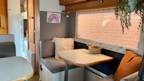 Billie – full freedom family camper, Fiat alcove from 2002