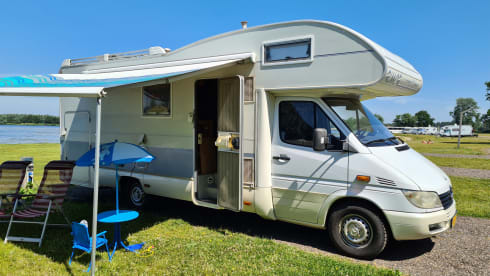 Beautiful luxury family camper