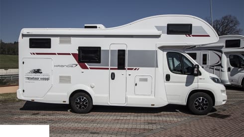 Kronos 279 – Camper Mansardato 6 posti Roller Team Kronos 279 - 6,99 mt.