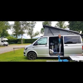 4 berth Volkswagen campervan from 2017