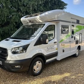 Puig Campana – Roller Team Kronos Compact 590 manuale a 2 posti letto del 2025