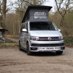 4 berth Volkswagen campervan from 2017