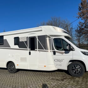 Tweede thuis op wielen. – New 4p Fiat semi-integrated motorhome from 2023