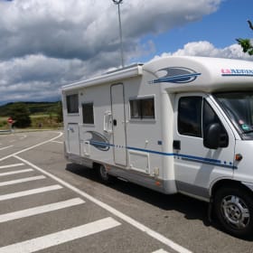 Spacious 4-person Adria Mobil