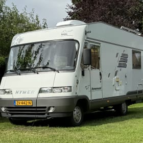 "Popeye" – Luxe, ruime 4p Hymer Classic B534, zeer compleet, vrij vanaf 26/09