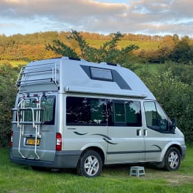 Practical and comfortable Ford Nugget with a high roof