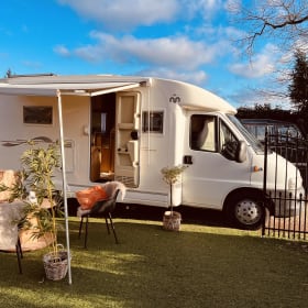 Milly – our Low budget 4 person camper with 3 sleeping places 2006