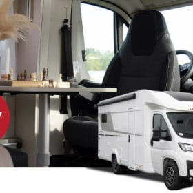 2026 NIEUW! – 🚐 LMC Splinternieuwe ruime half-integraal voor 4 personen