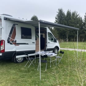 Nieuwe Ford Campervan 2p + 1 kind