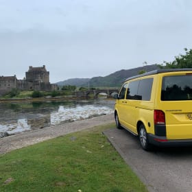 Sunny – Luxe VW-camper te huur. Gevestigd in Glasgow, Schotland. 