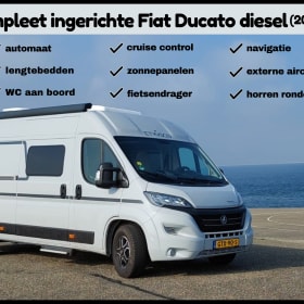 Hymer bus camper (2022) Automatic with length beds and solar panels 