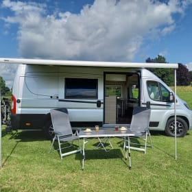 Making beautiful memories with our completely self-sufficient Fiat Ducato
