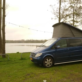 Discover Luxury and Adventure with our well-equipped Mercedes camper van!