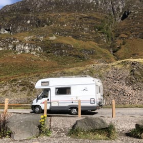 4p Bürstner alcove uit 1995