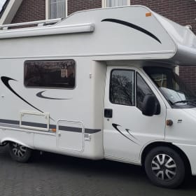 Harley – 4p Fiat alcove uit 2006