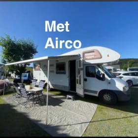 Sun traveller – Very neat and complete 6p Knaus alcove built in 2005 with air conditioning