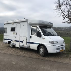 Nette 4 persoons camper