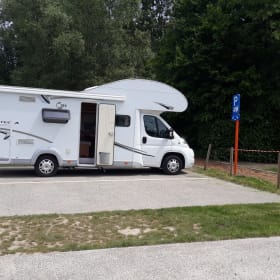 Fully furnished alcove motorhome