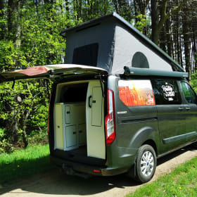 Mighty Five – Campervan Ford Nugget huren via Goboony (185 PK, bj. 2020, Westfalia)