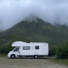 Gezinscamper met stapelbed