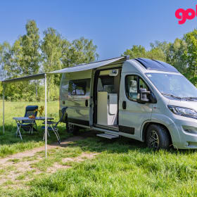 Coopernicus, 2021 – Komfortabler 2p Karmann 600, Parkklimaanlage, lange Betten, Automatik, Biker