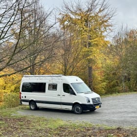 Joy Ride – Luxe off-grid Volkswagen Crafter uit 2010