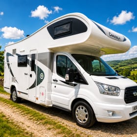 Karina the Road Rambler – 6 berth Chausson alcove from 2019