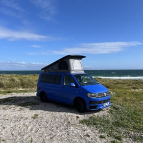 Luther – Volkswagen T6 campervan met 4 slaapplaatsen uit 2017