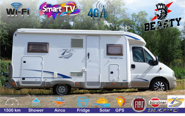 Huur - Halfintegraal mobilhome - null - #35076