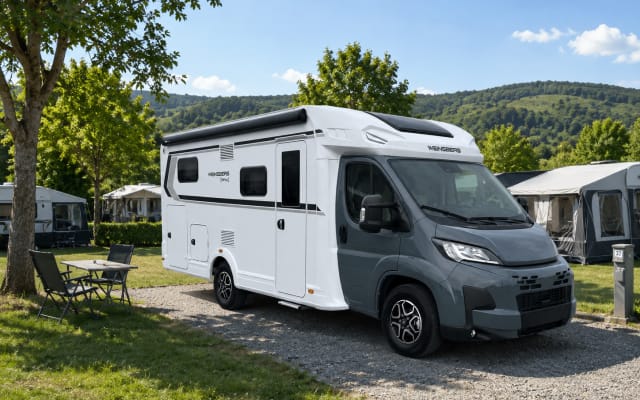 Huur - Halfintegraal mobilhome - null - #96952