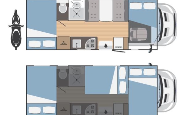 Rental - Coachbuilt motorhome - null - #32524