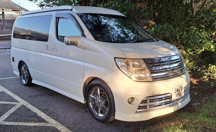 3 berth Nissan campervan from 2006