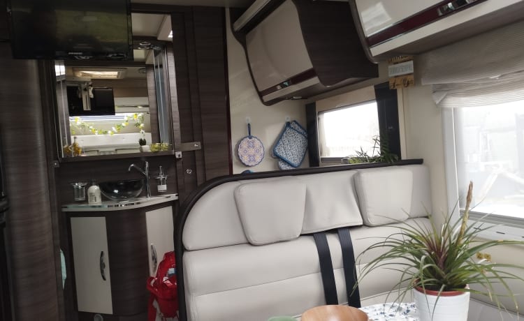 Poseidon – Beau grand camping-car 4 personnes - version luxe McLouis.