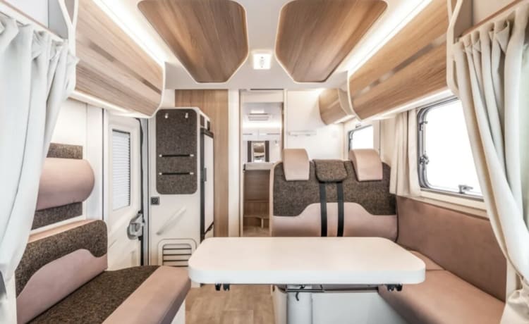 5 berth Rimor semi-integrated from 2024