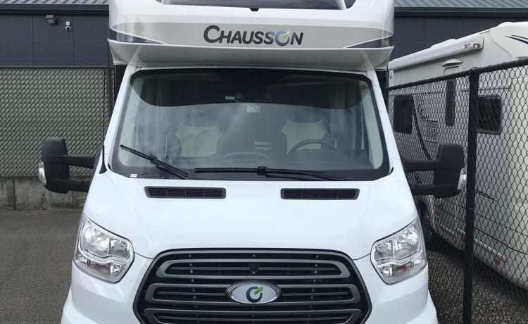 Brandneues Wohnmobil Ford Chausson 2018