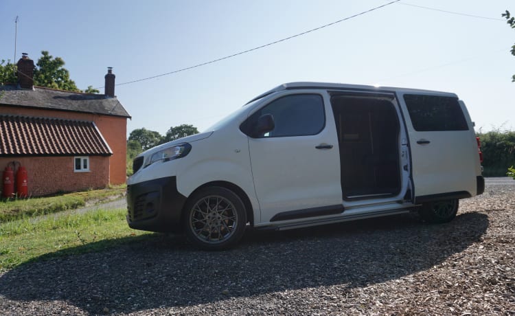 4 berth Peugeot campervan from 2022